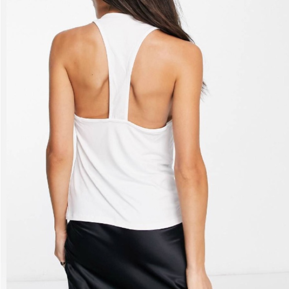 Free People Black and White Tank Tops - Picture 6 of 9